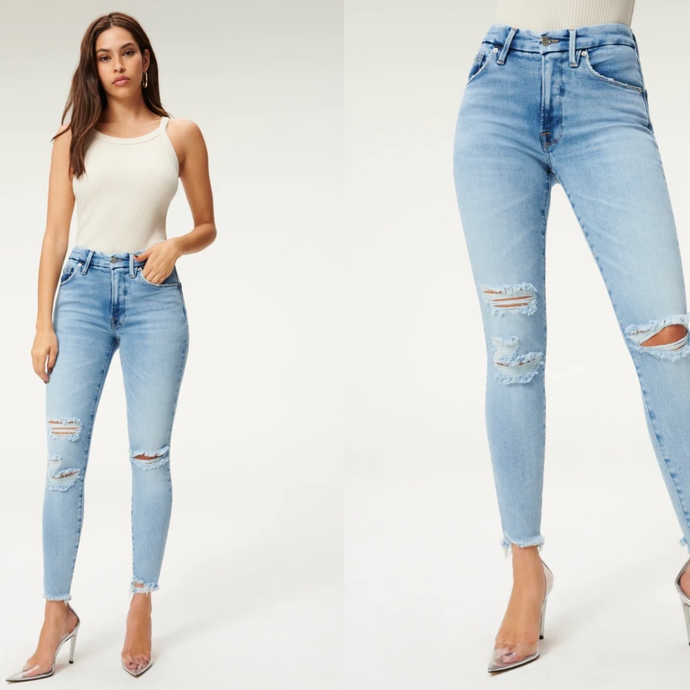 Brand New with Tags - Good American Good Legs Skinny Jeans - Size 0/25